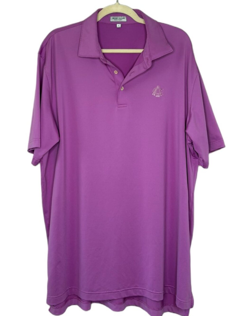 Peter Millar Crown Crafted Polo – Ardsley Country Club NY – Oleander – XL